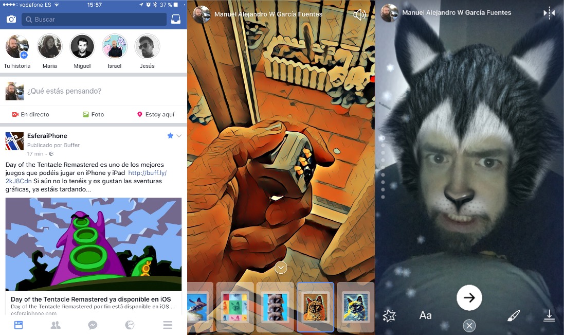 Facebook Stories