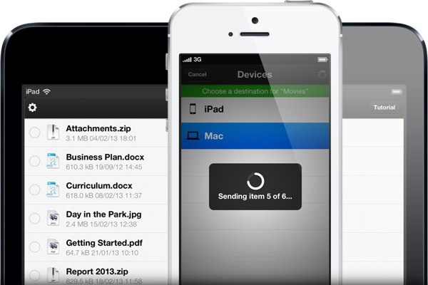 File Transfer nos permite enviar y recibir archivos entre diferentes dispositivos