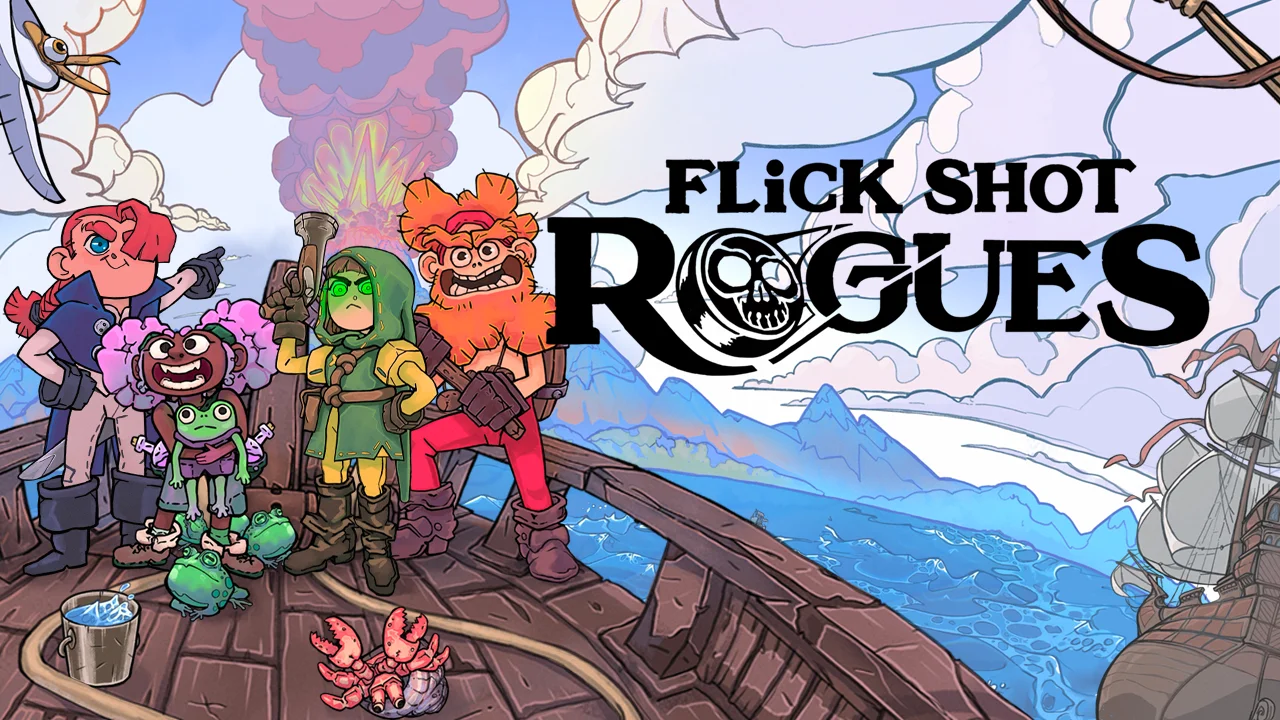 Flick Shot Rogues mezcla roguelike, estrategia y una idea tan simple como lanzar a tus personajes con el dedo