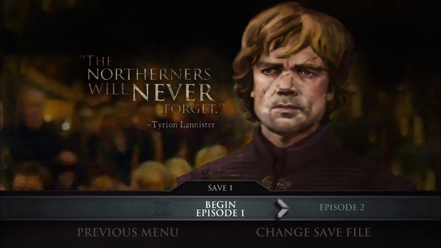 El primer episodio del juego de Game of Thrones gratis para iPhone y iPad