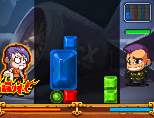 Gem Fighter: crea combos y derrota al enemigo en este juego de puzzles