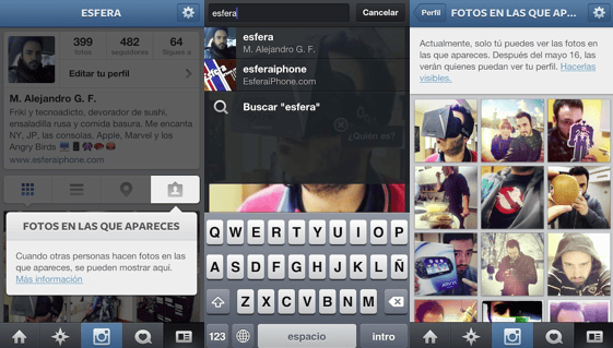 Instagram se actualiza y ya permite etiquetar personas en sus fotos
