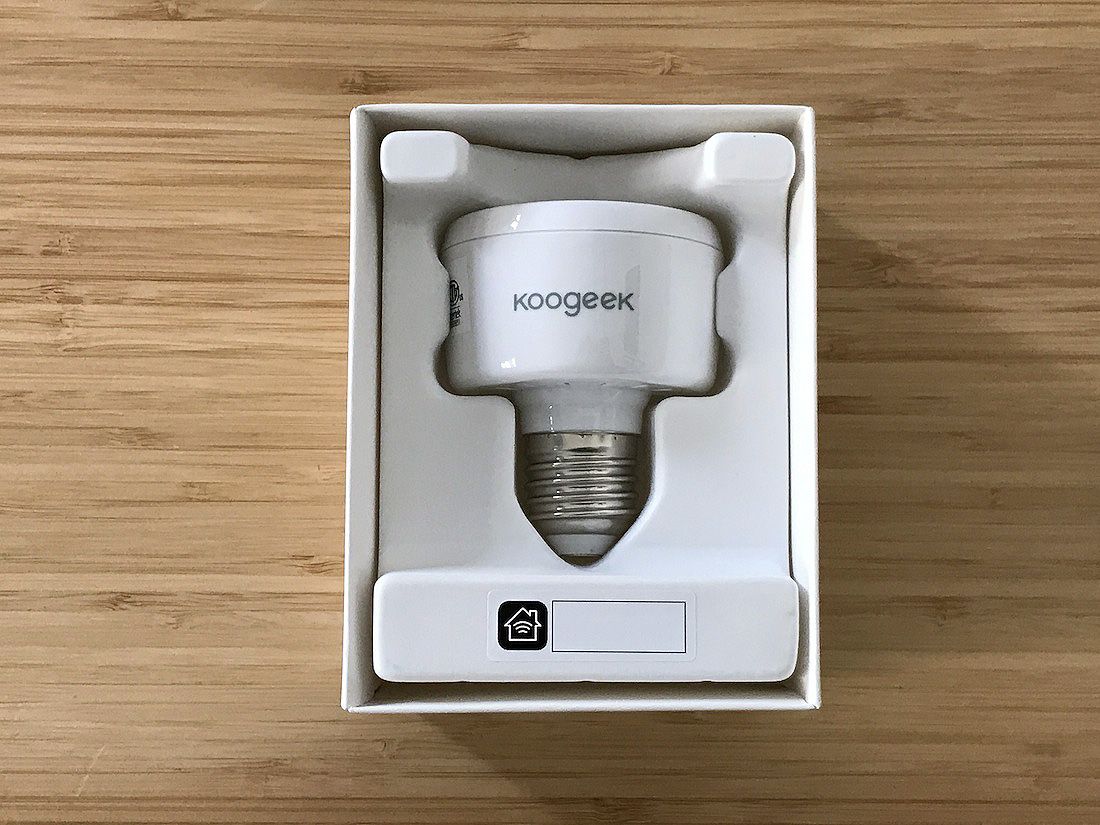 Koogeek, portalámparas E27