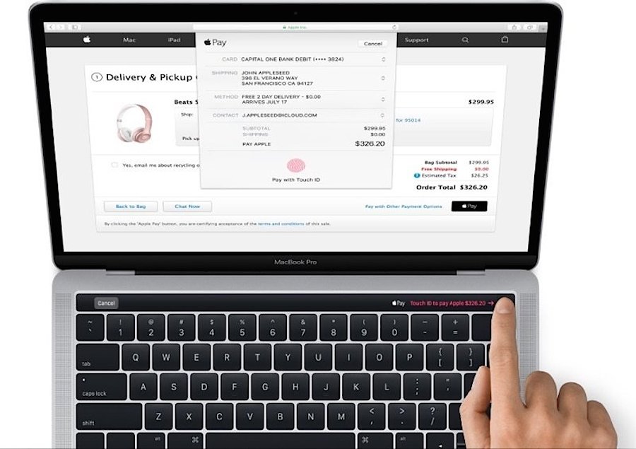 Macbook Pro OLED - keynote Apple