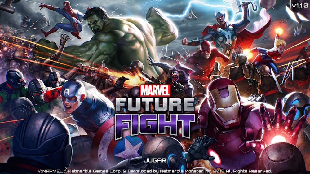 Marvel Future Fight, el nuevo juego de Marvel con más de 35 héroes y villanos jugables