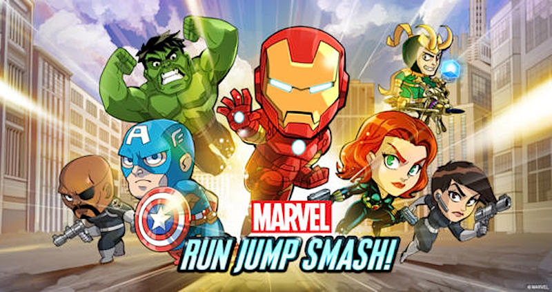 El nuevo juego de correr infinito de Marvel ya está disponible: Marvel Run Jump Smash!