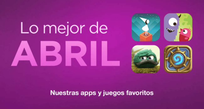 «Lo mejor de cada mes», nueva sección en la App Store