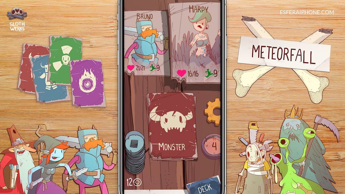 Meteorfall - Juego de cartas y roguelike
