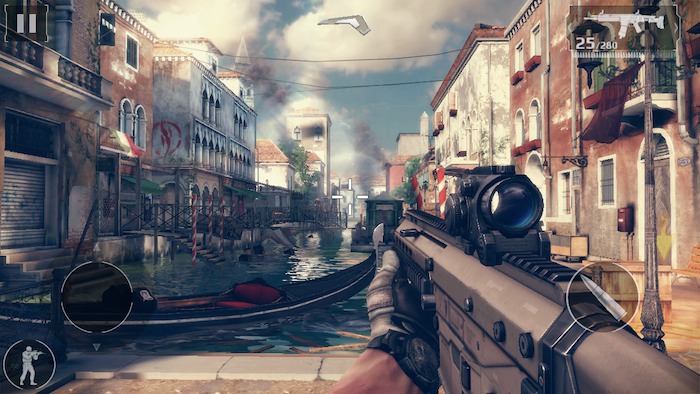 Modern Combat 5 Blackout ya está disponible en la App Store
