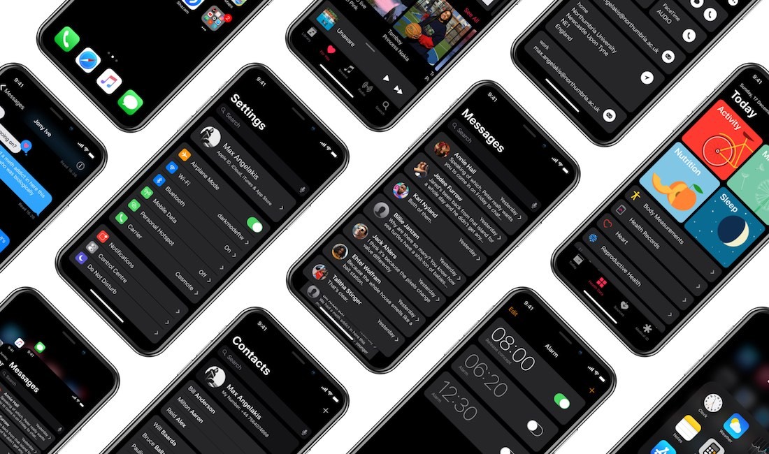 Dark mode iOS - Modo Oscuro iOS