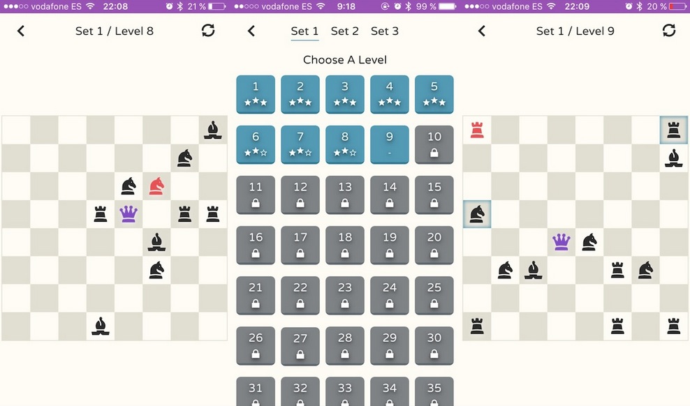 No More Kings, un juego de puzzles con fichas de ajedrez