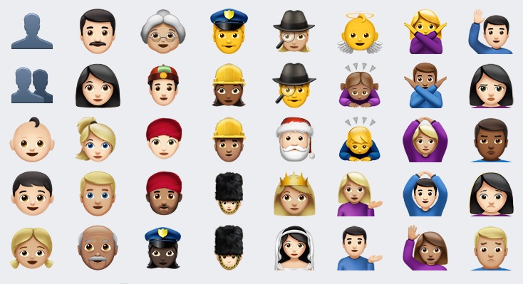 Nuevos Emoji iOS 10