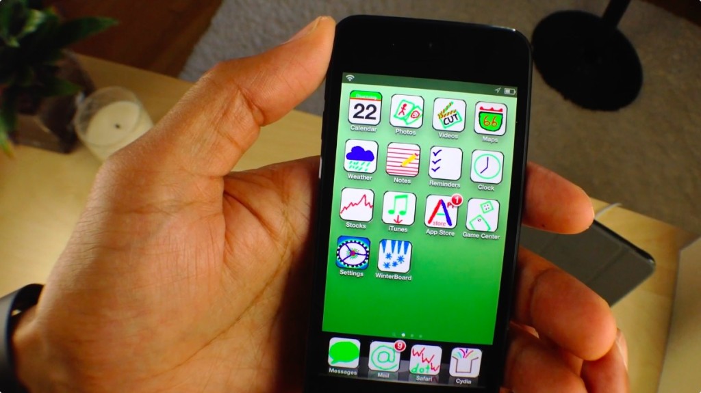 Luce tu iPhone al más puro estilo «Paint» con este nuevo tema disponible en Cydia