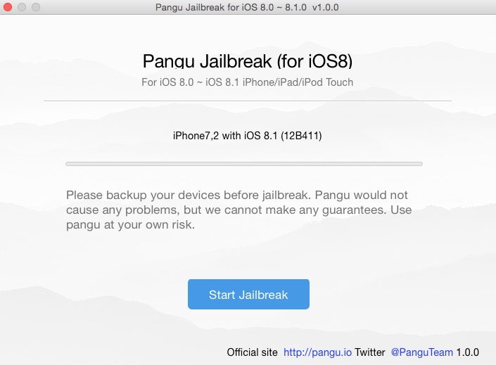 La herramienta para hacer jailbreak en iOS 8.x: PanGu, ya dispone de versión para Mac