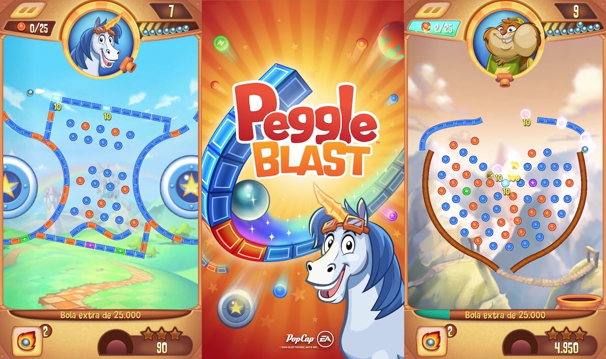 Peggle se pasa al formato freemium en Peggle Blast, el nuevo juego de EA