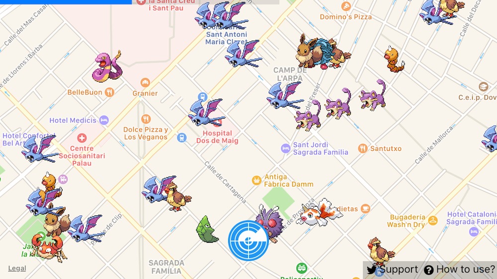 PokeWhere Pokemon GO