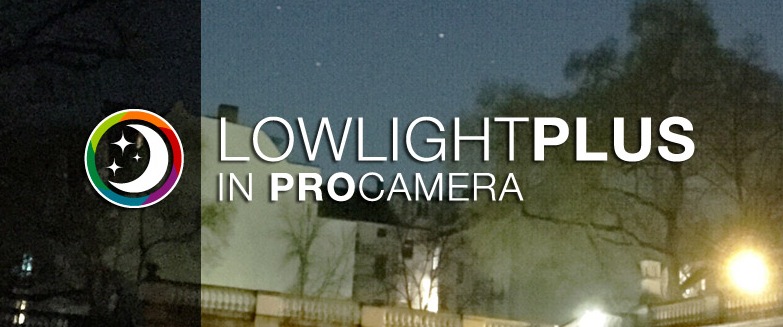 ProCamera + HDR se actualiza con varias novedades y un nuevo modo para poca luz