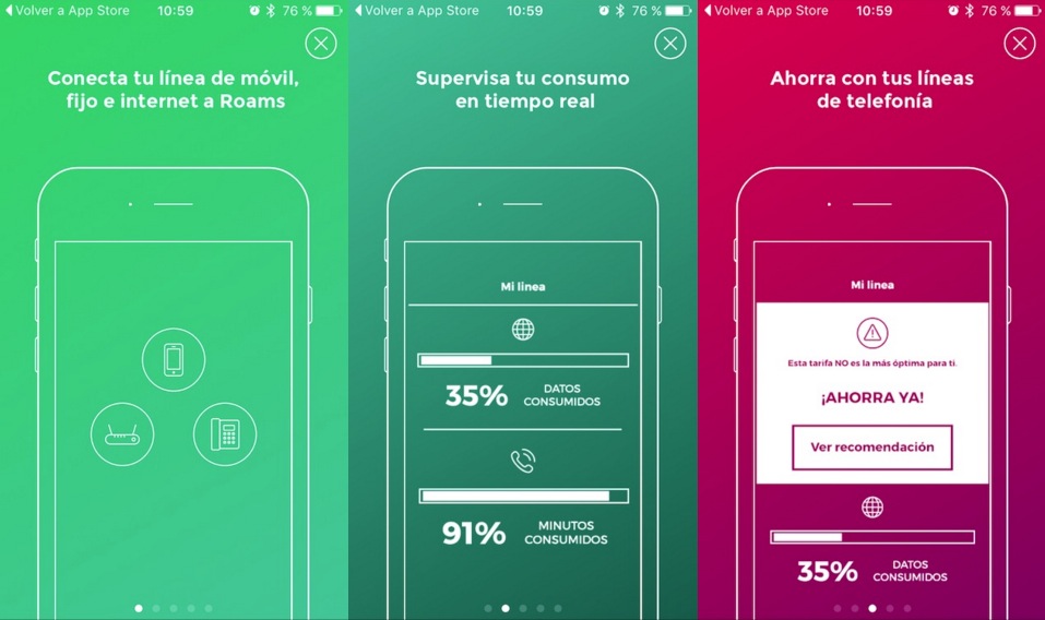 Roams, la app que te permite ahorrar a la hora de elegir tarifa de móvil