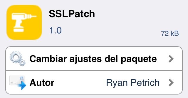 Soluciona el fallo de seguridad SSL en iOS 6.x y 7.x con SSLPatch