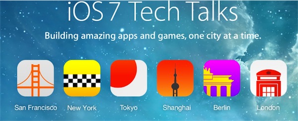 Apple anuncia las fechas para sus «Tech Talks» centradas en iOS 7