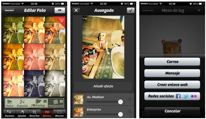 Camera+ para iPhone y iPad se actualiza con un nuevo pack de efectos e interesantes novedades