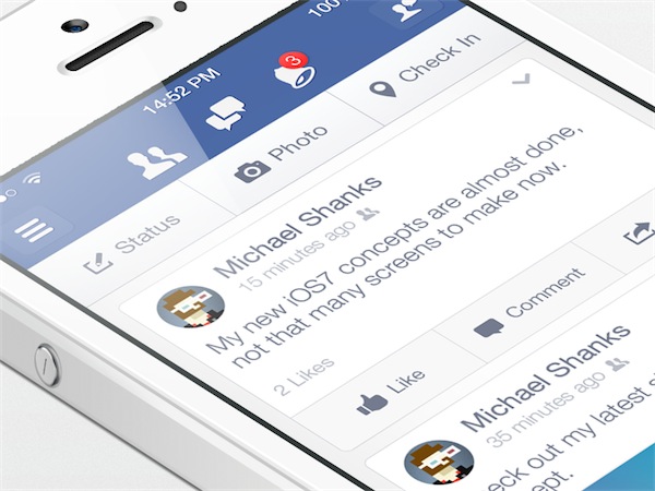Facebook se prepara para lanzar una gran actualización para iOS