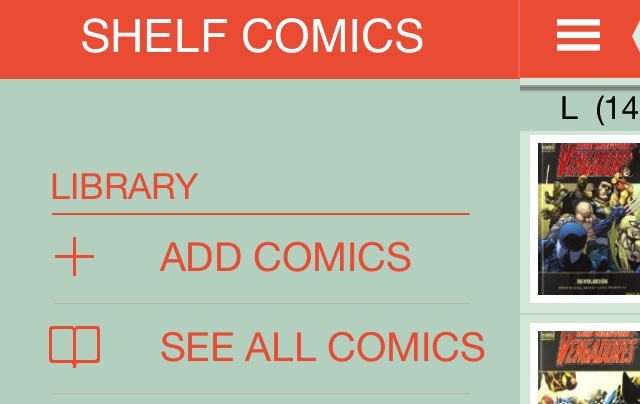 Organiza tu colección de cómics con Shelf Comics