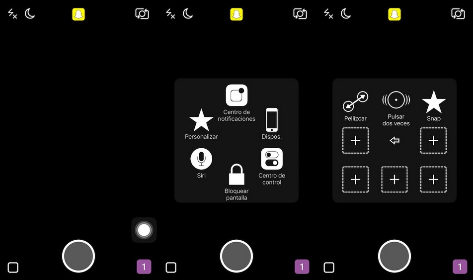 Cómo grabar sin tocar la pantalla en Snapchat