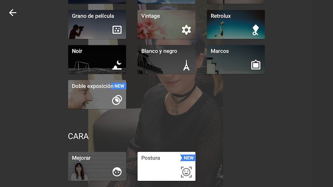 Actualización de Snapseed para iOS 2.17