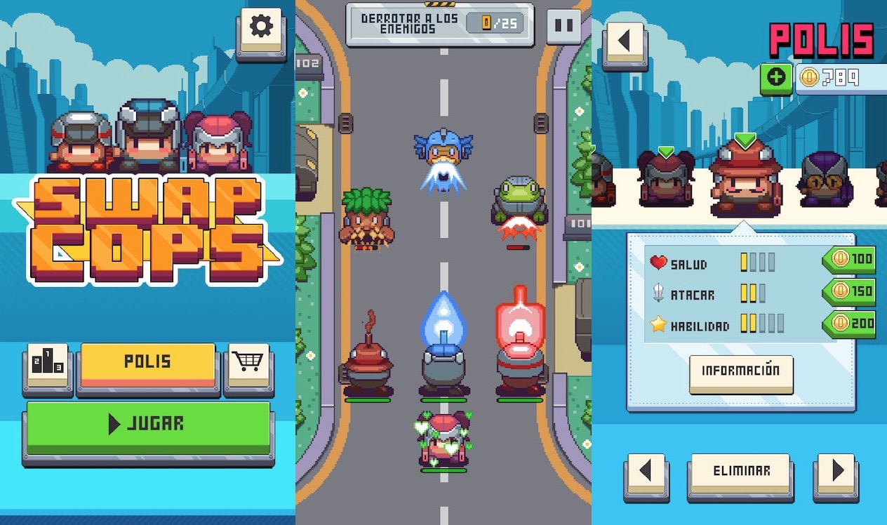 ¿No sabes a qué jugar hoy? Bájate ya Swap Cops para iPhone y iPad