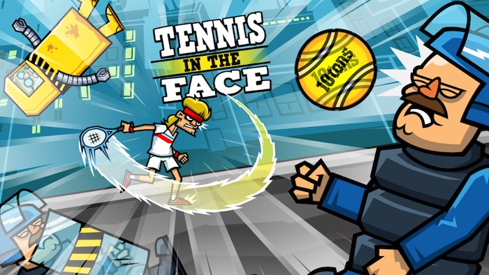 El juego recomendado del día: Tennis in the Face, para iPhone y iPad