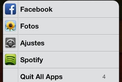 RunningList nos permite ver las apps abiertas en segundo plano en Spotlight