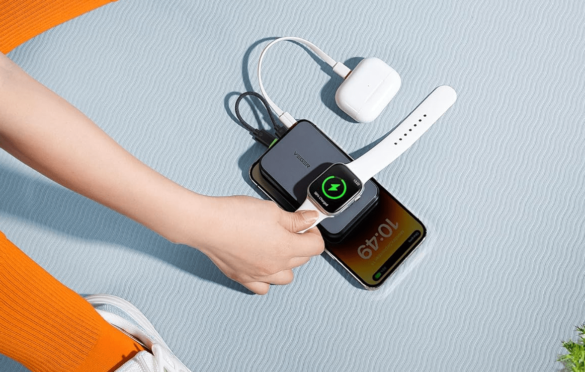 VEGER 10000mAh: Una batería externa para usuarios de iPhone y Apple Watch
