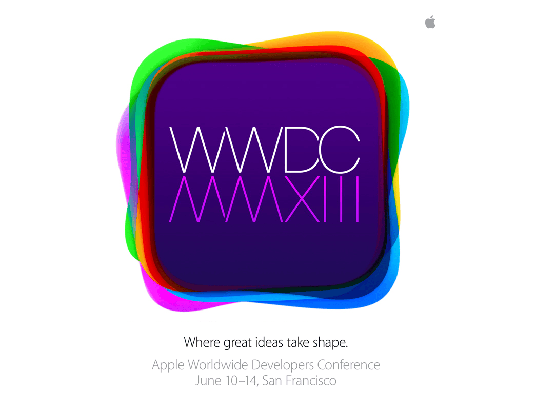 Apple anuncia la fecha del WWDC 2013 con una colorida imagen