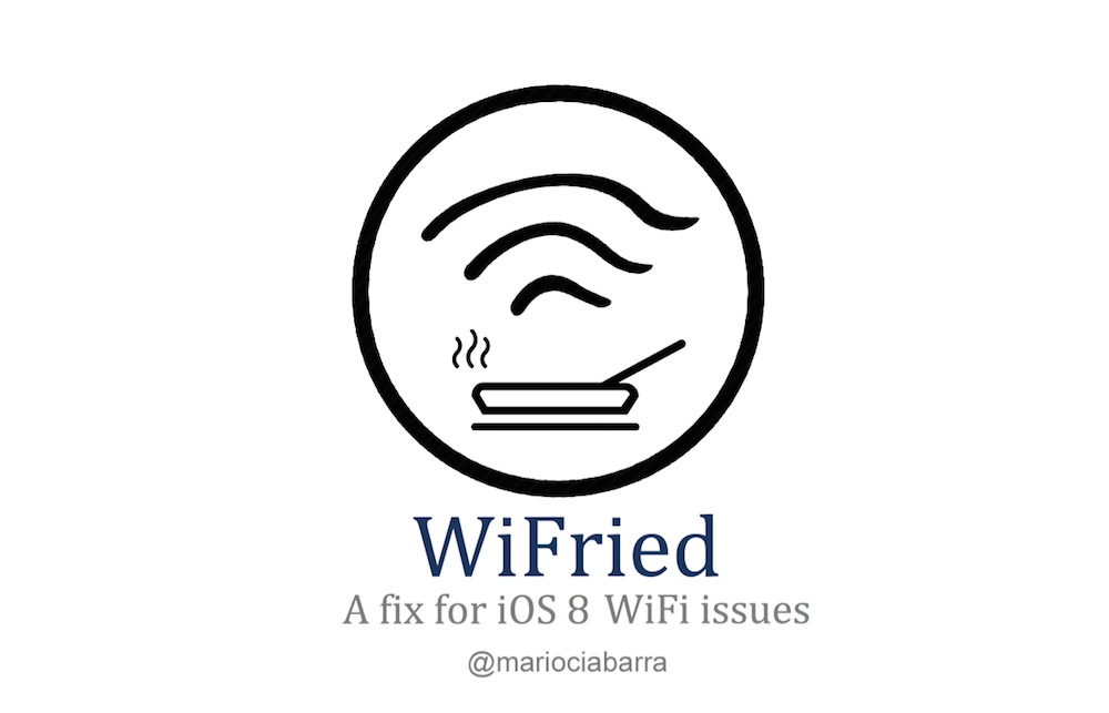 ¿Problemas con la conexión WiFi lenta en iOS 8? WiFried llega para solucionarlo