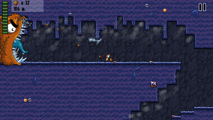Worm Run: escapa del gusano gigante
