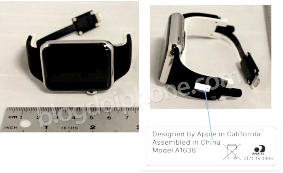 Los Apple Watch de muestra llevan oculto un cable Lightning conectado a un iPad