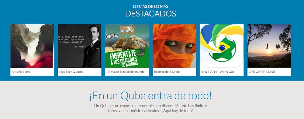 Comparte todo el contenido que quieras fácilmente con beQbe