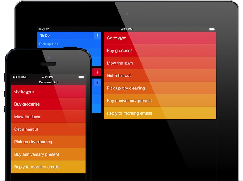 El gestor de tareas Clear, para iPhone y iPad, gratuito durante un día