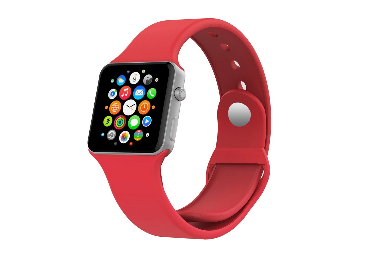 Correas de silicona de colores para Apple Watch por menos de 10€