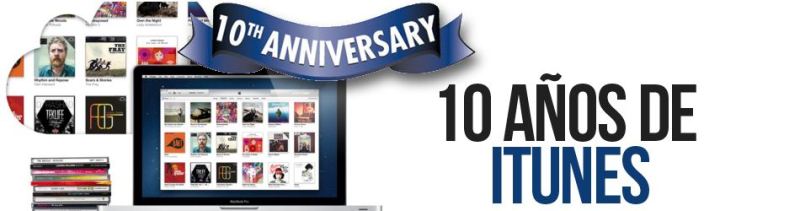 iTunes cumple 10 años de revolución musical