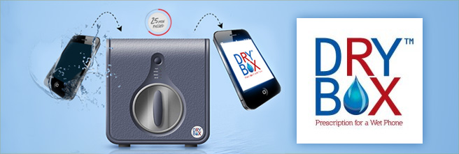 DryBox, un curioso invento para secar los smartphones mojados