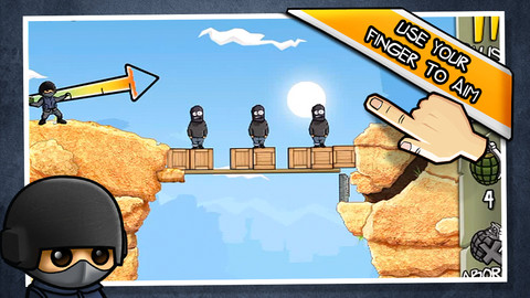 Afina tu puntería lanzando granadas con Fragger, gratuito por tiempo limitado