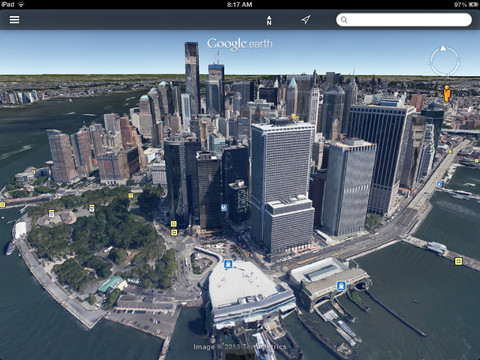 Google Earth integra Street View en su nueva actualización para iPhone y iPad