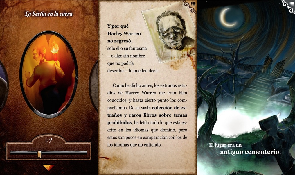 5 relatos de terror de H.P Lovecraft gratis en la app iLovecraft