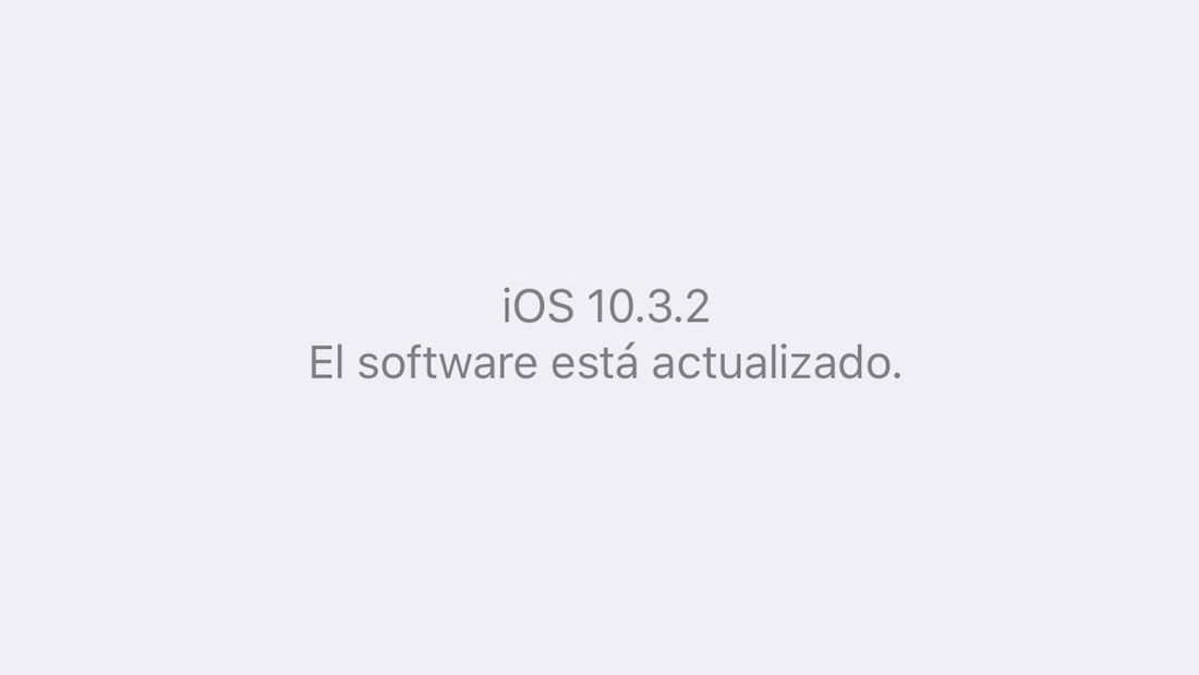iOS 10.3.2 - Apple