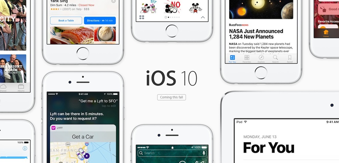 iOS 10 novedades