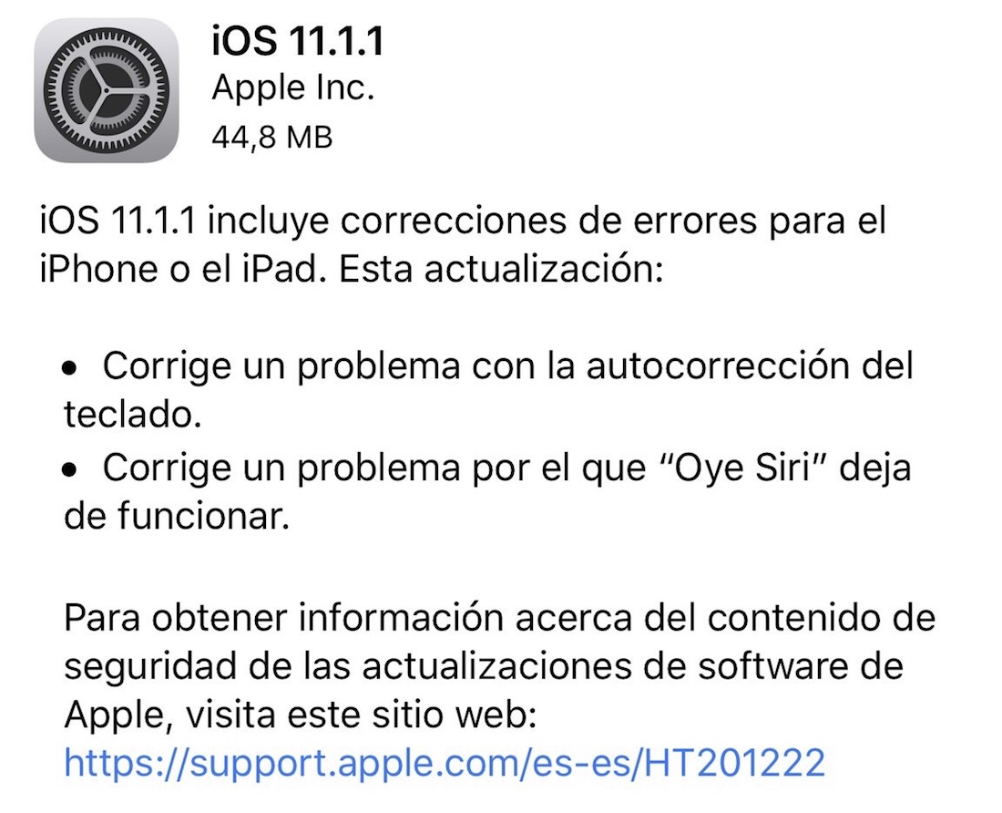 iOS 11.1.1