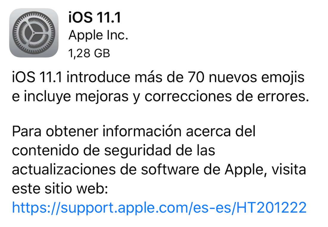 iOS 11.1