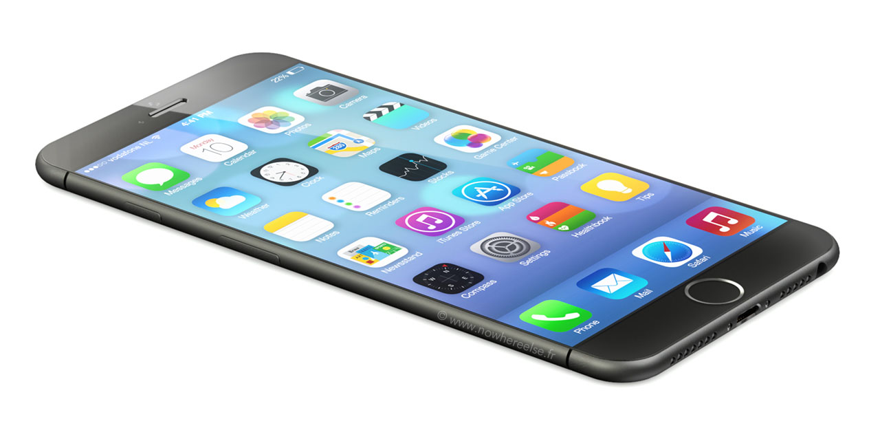 Otro supuesto esquema del iPhone 6 revela una pantalla más grande y un cuerpo ultra delgado